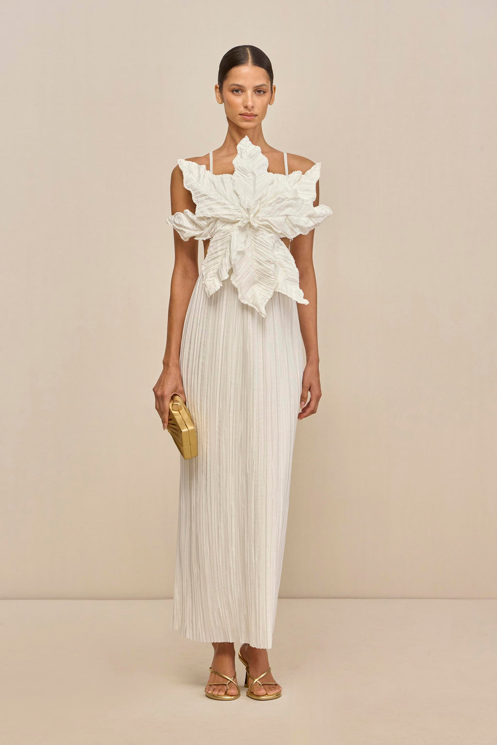 HESTRA GOWN - OFF WHITE