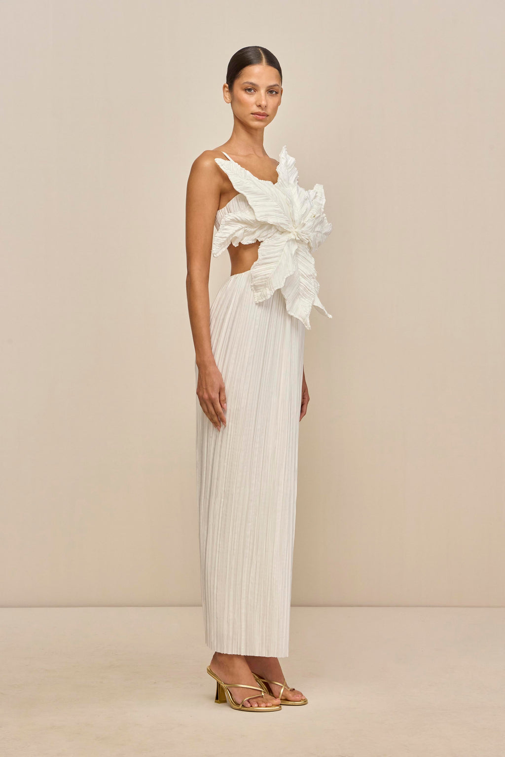 HESTRA GOWN - OFF WHITE