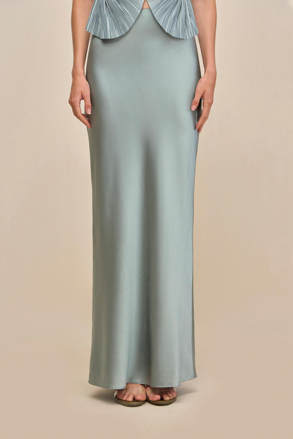 CHANTEL SKIRT - CELADON
