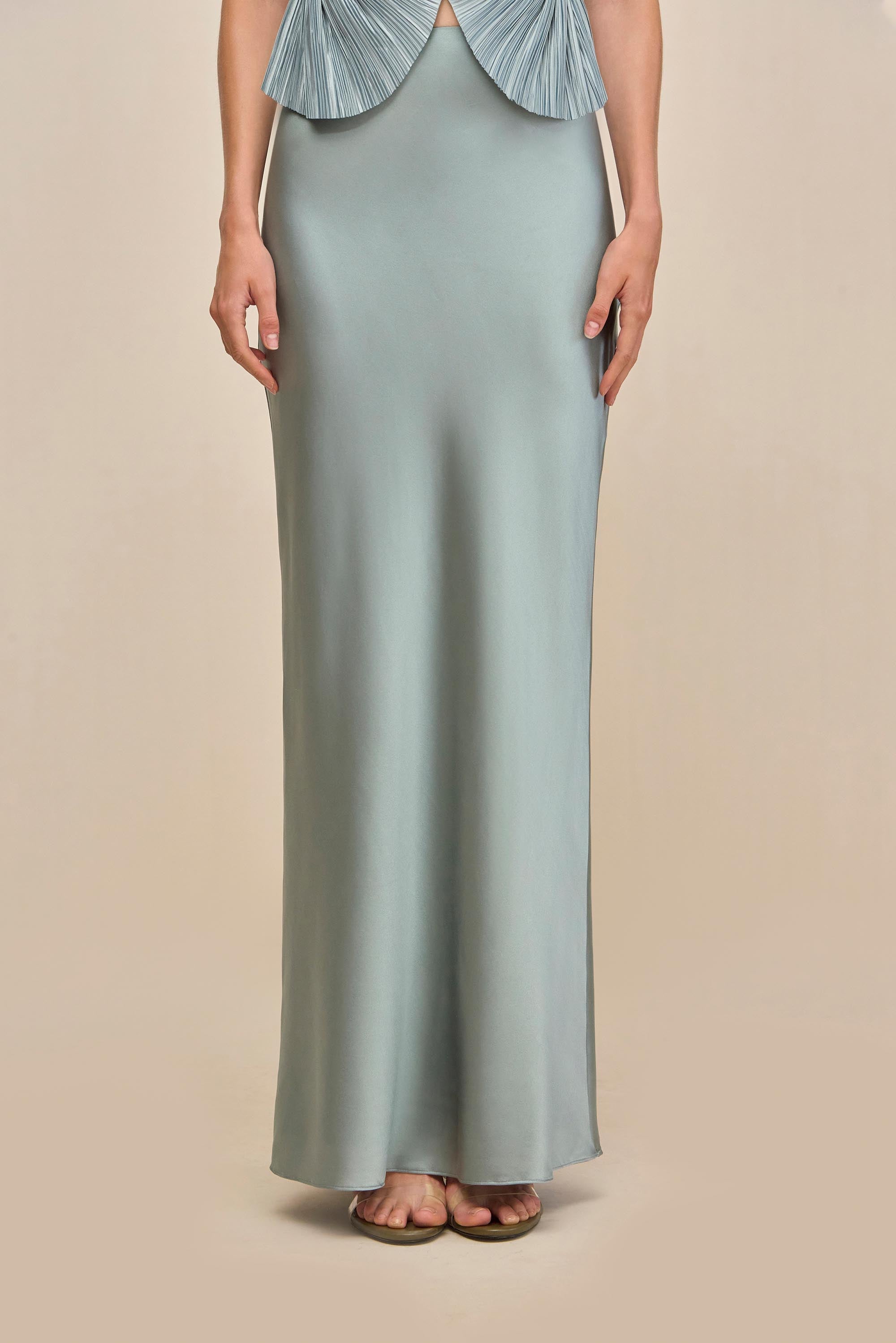 CHANTEL SKIRT - CELADON