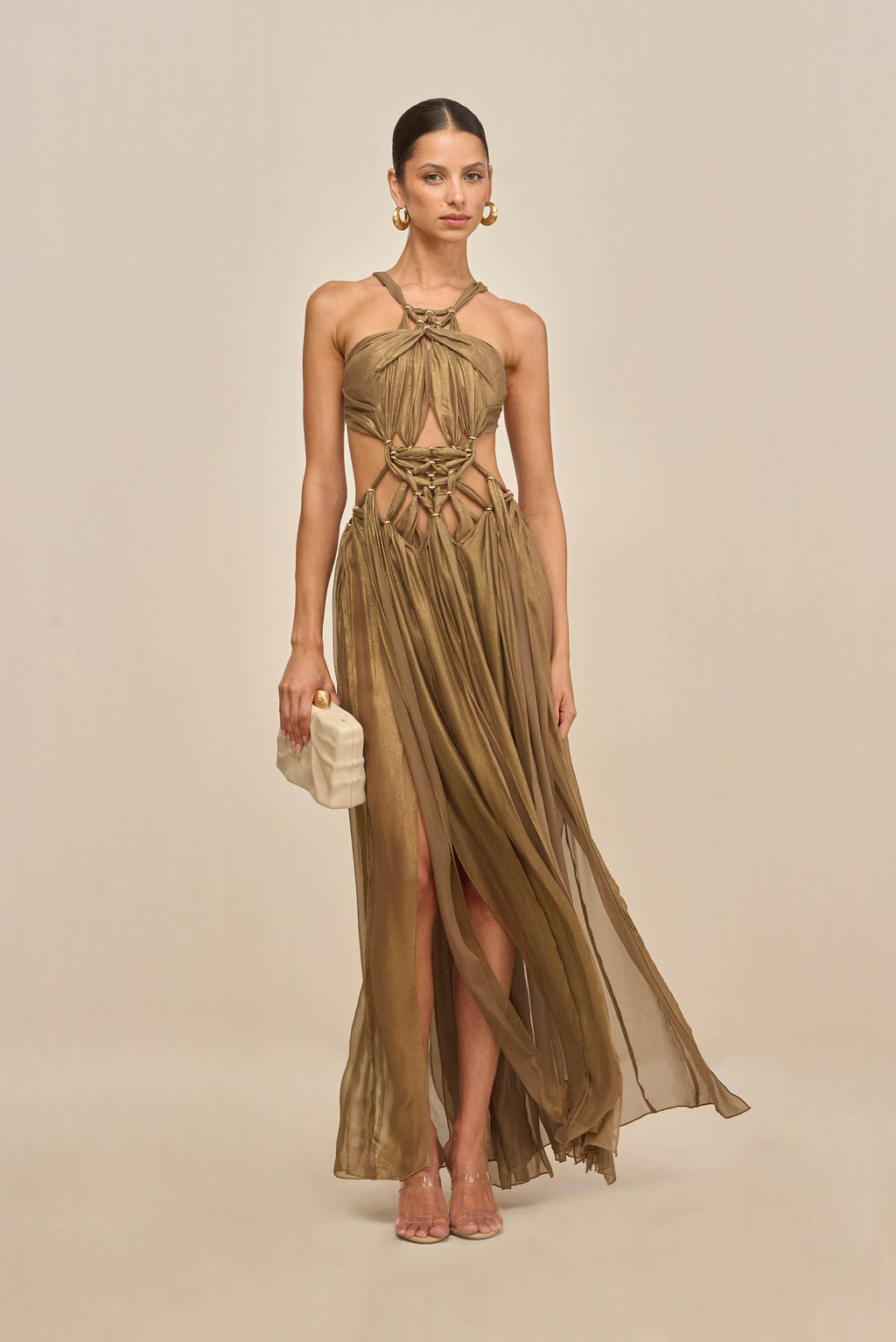 ALEXA GOWN - GOLD