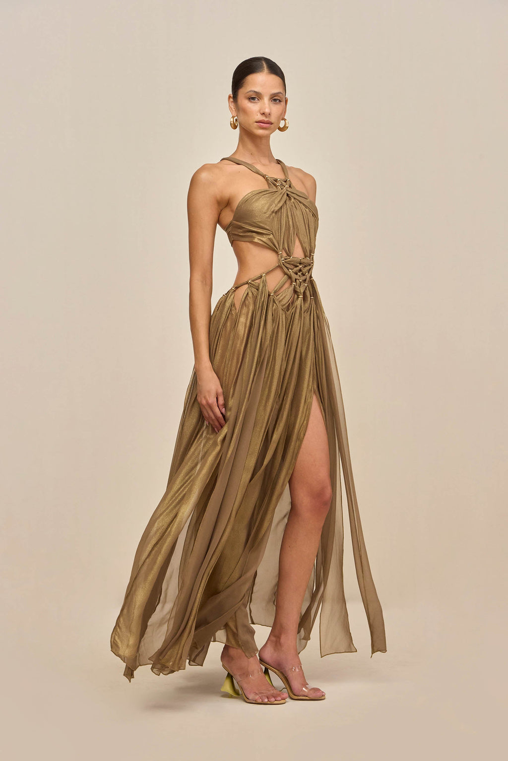 ALEXA GOWN - GOLD