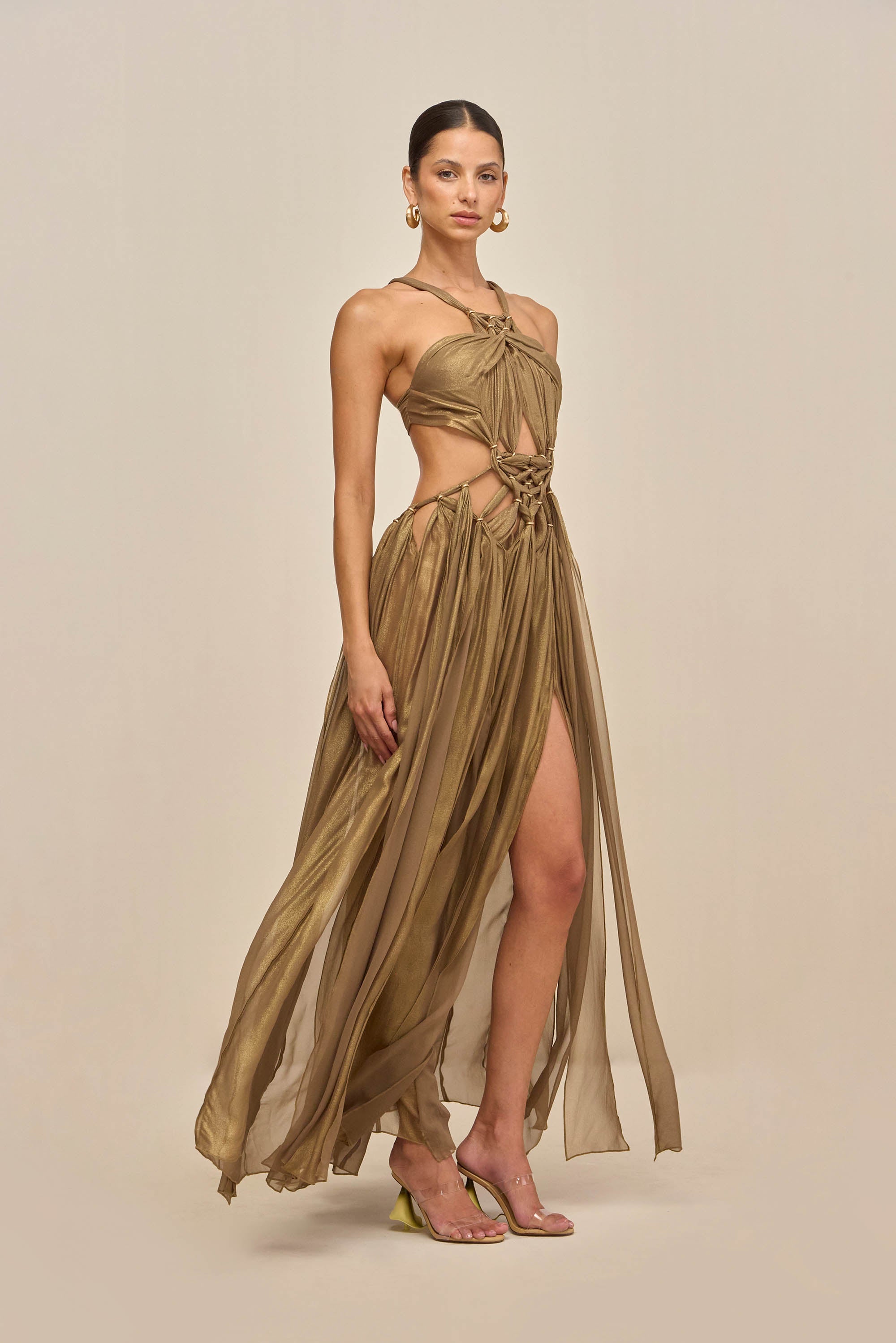 ALEXA GOWN - GOLD