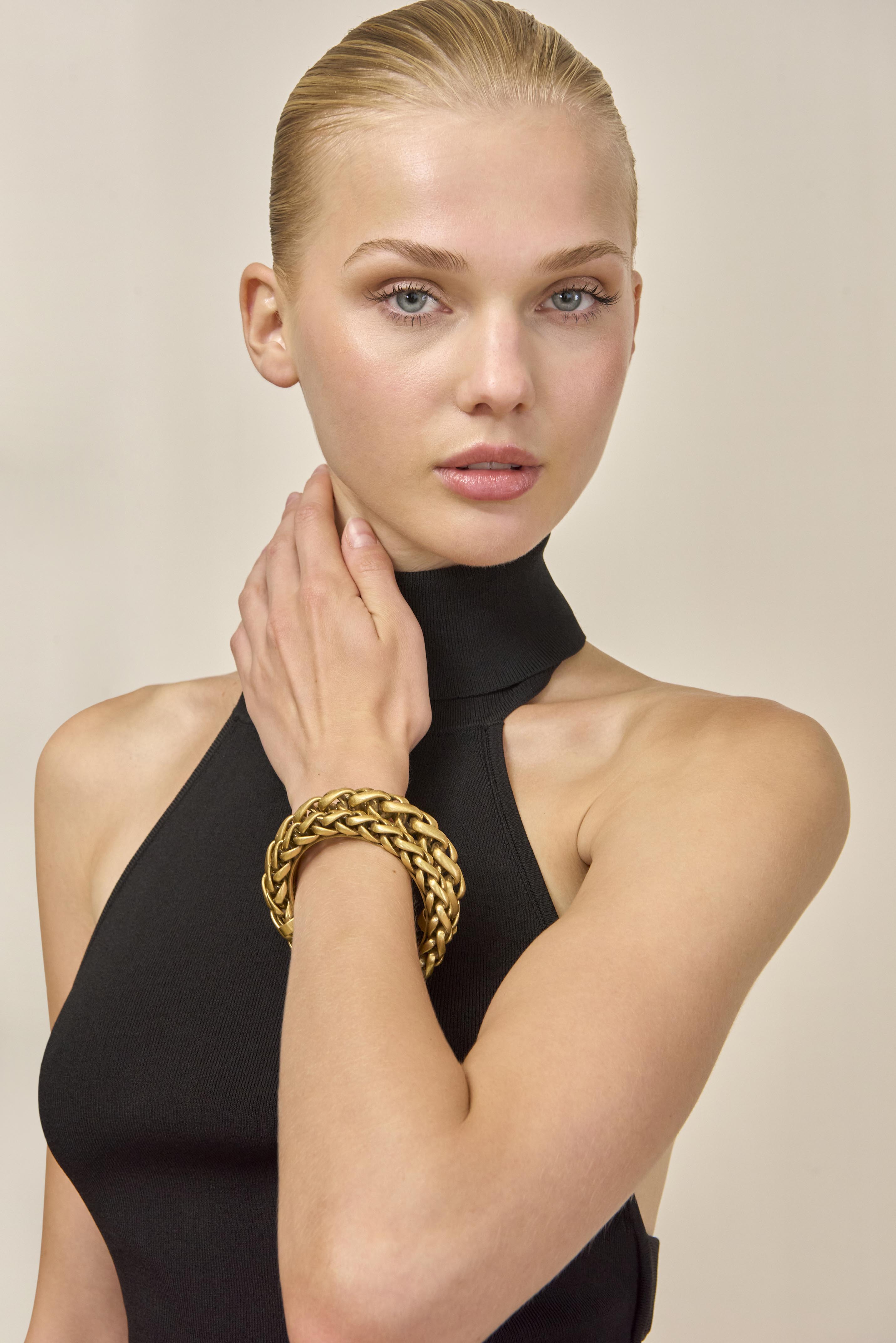 GRANO CUFF SET - ANTIQUE BRASS