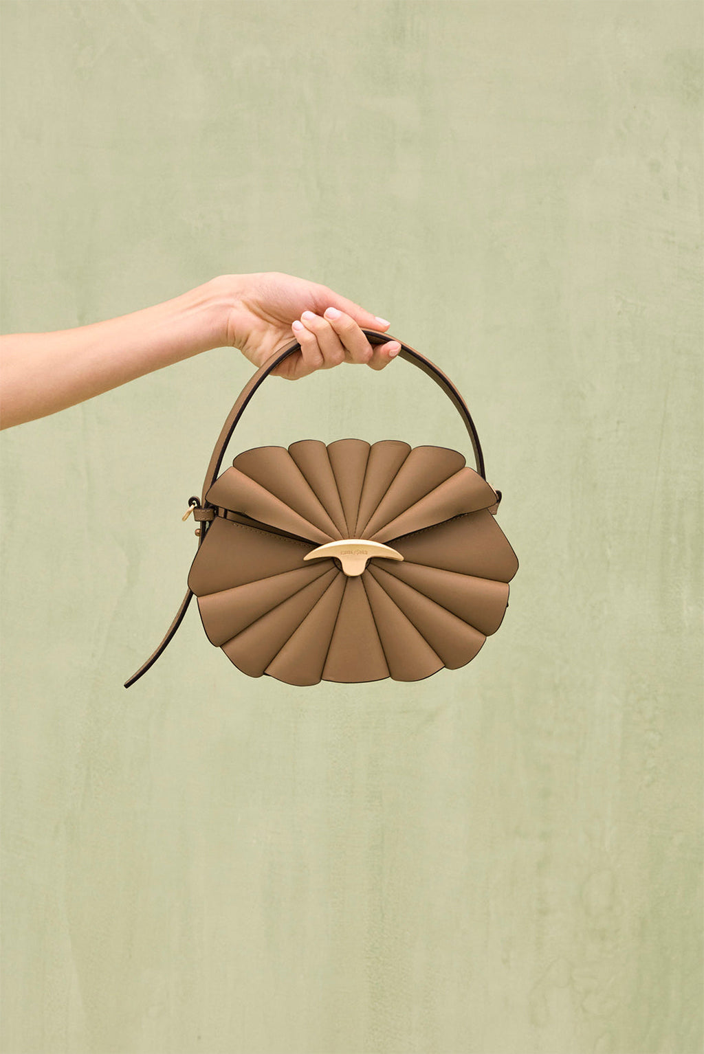 JANINE CROSSBODY BAG - CAMEL