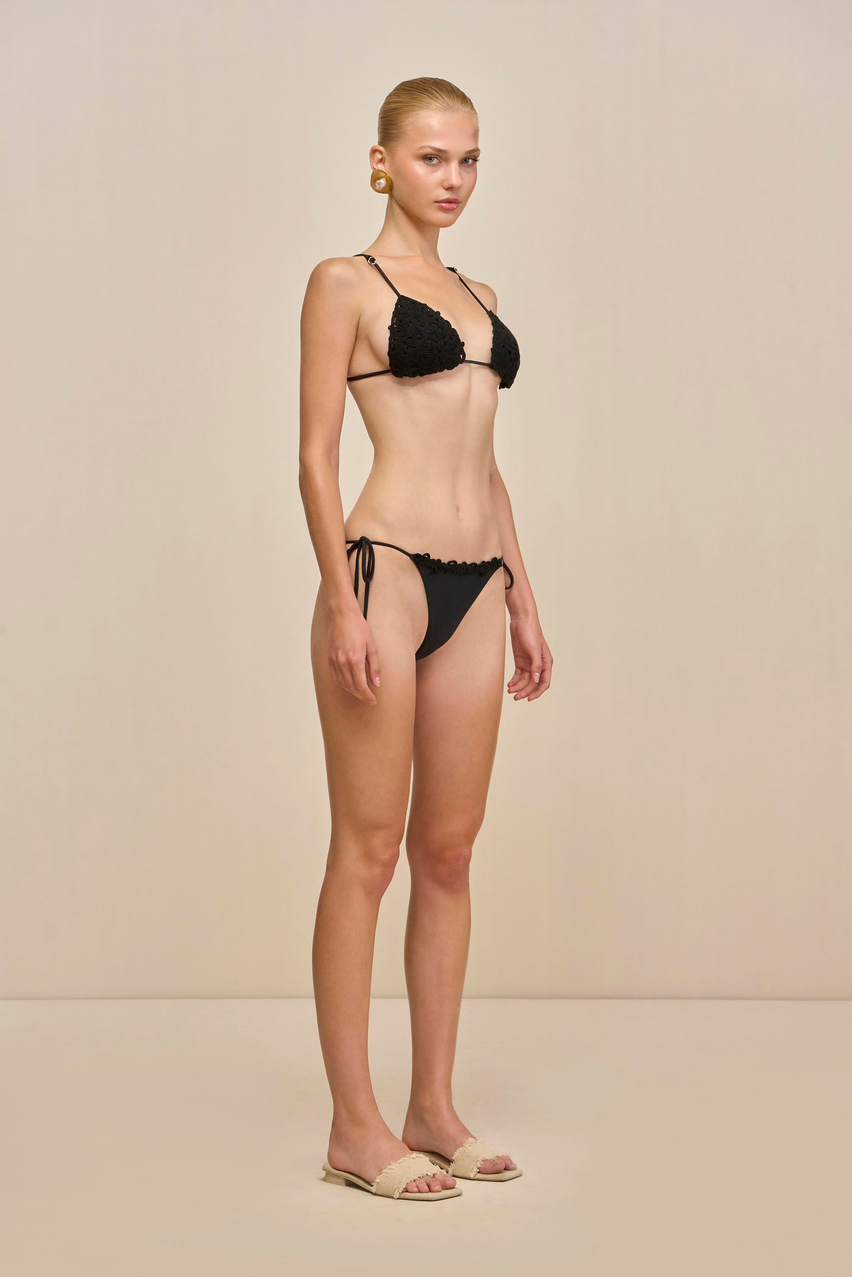 IRINA BIKINI BOTTOM - BLACK