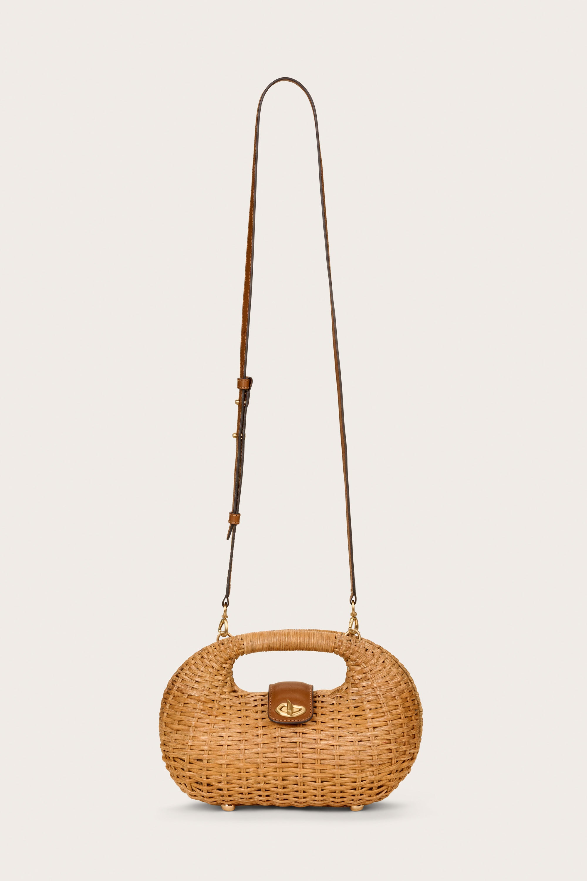 LYDIA CROSSBODY BAG - TOASTED NATURAL