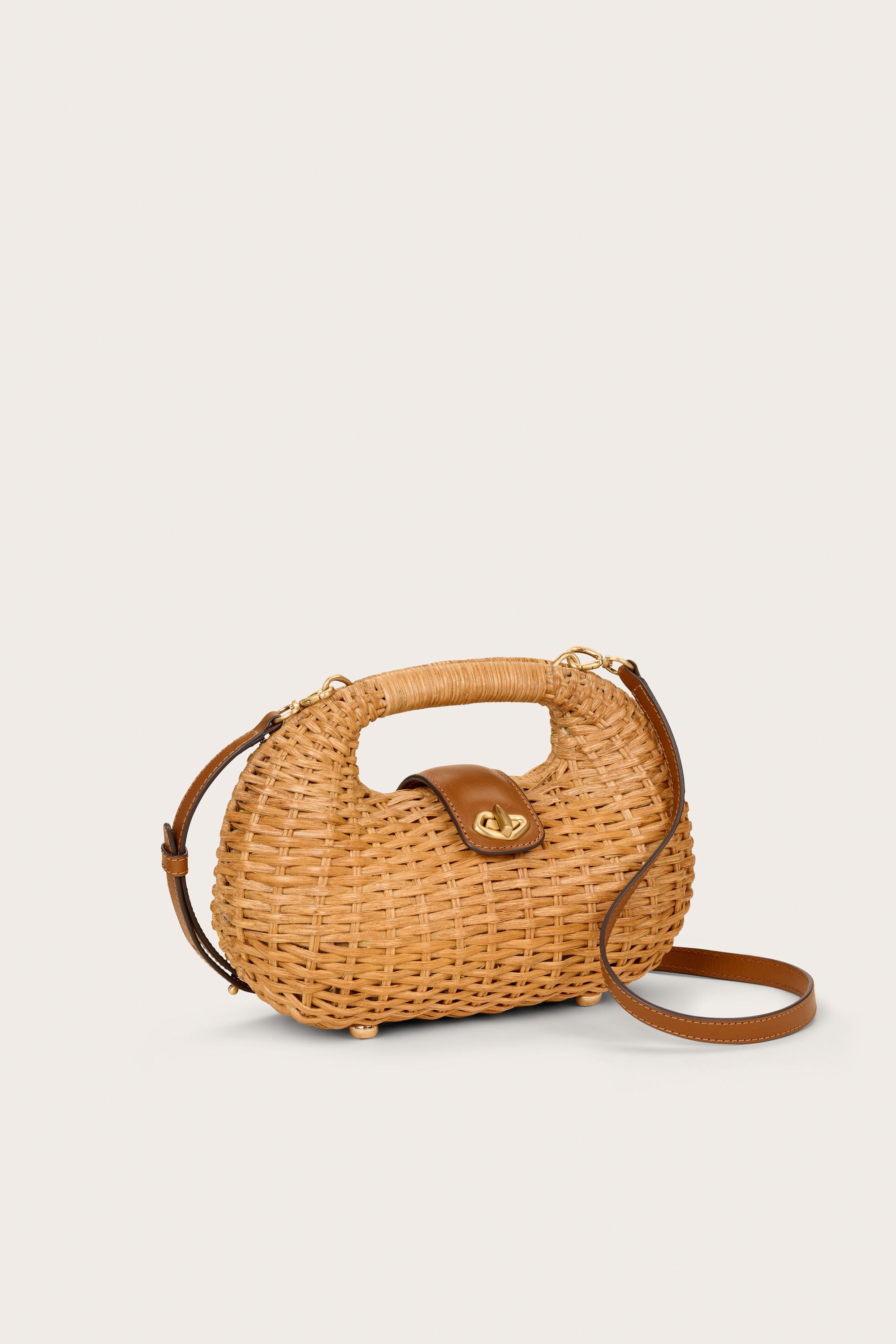 LYDIA CROSSBODY BAG - TOASTED NATURAL