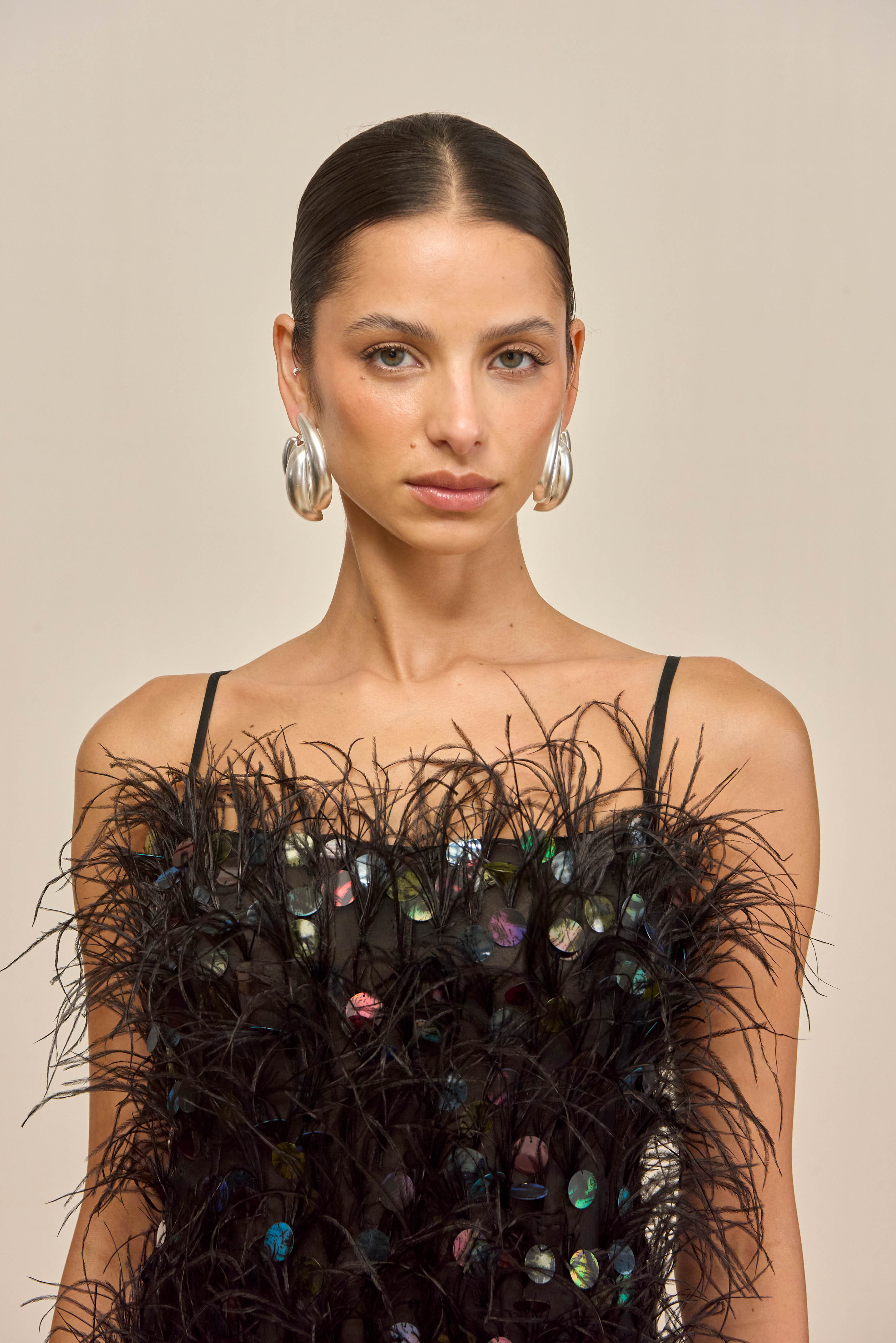 ASTRO DRESS - BLACK MULTI