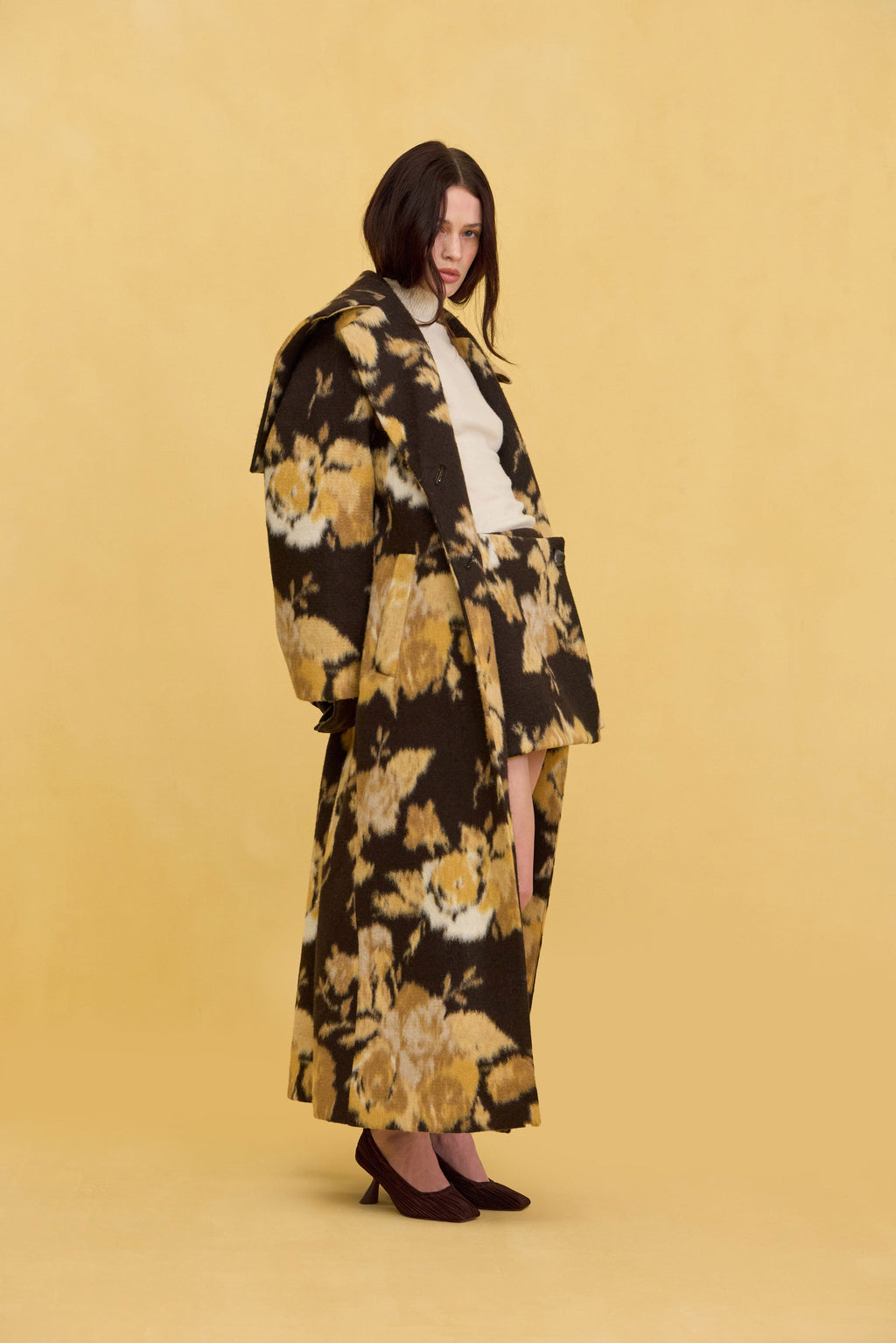 LINDEN COAT - WHEAT MULTI